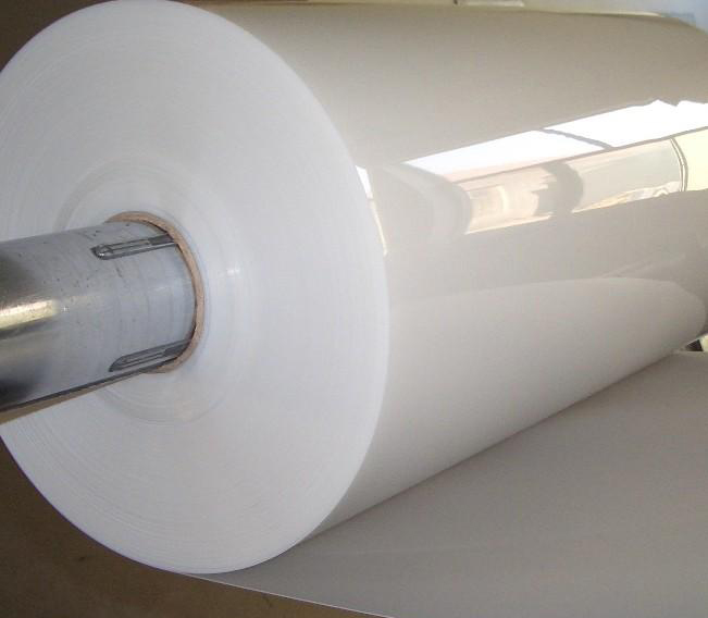 Plastic packaging sheet